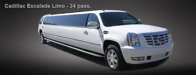 Cadillac Escalade Stretch Limo exterior