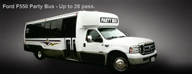 Ford F550 Party Bus exterior