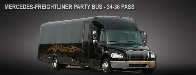 Mercedes Freightliner Party Bus exterior